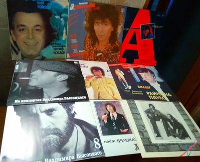 Советская эстрада. Пластинки. Много