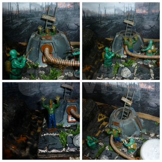 Диорама Сталкер (stalker Postapocalyptic)