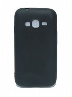 Чехол-накладка для Samsung J106 J1mini Prime fashion TPU матовый черный