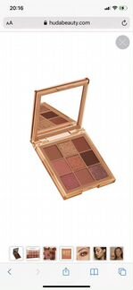 Тени для век Huda beauty Nude Medium