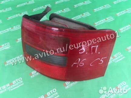 Фара задняя правая Audi A6C5 2000-2005