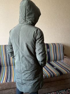 Мужская парка. L-size(приталенная)(зима)