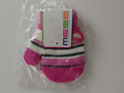 Детские варежки 1-3 года