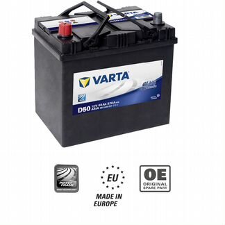 Аккумулятор 65Ah Varta 570A D49 азия стандарт D23R