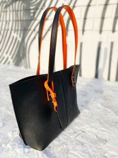 Сумка тоут итальянская кожа