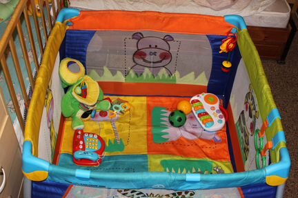 Детский складной манеж Babies P-2HP