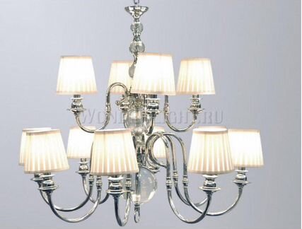 Люстра Newport 3112/C, США, материал абажуров ткан