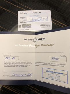 Часы Ulysse Nardine