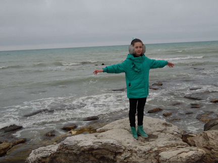 Куртка деми на девочку рост 128-146