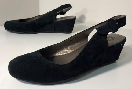 Туфли замшевые