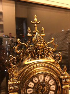 Часы бронза Италия новые