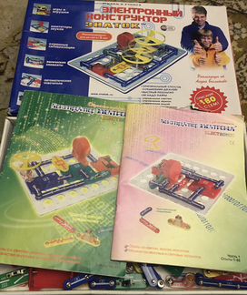 2 Электронных конструктора Знаток