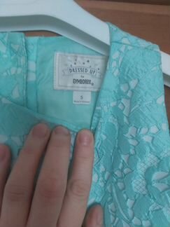 Платье нарядное кружевное Gymboree рост 116