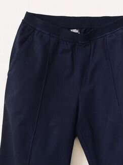 Укороченные тёмно-синие брючки Uniqlo р-р 44