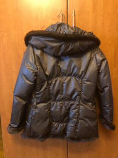 Пуховик с норкой 44-46р в отличном состоянии