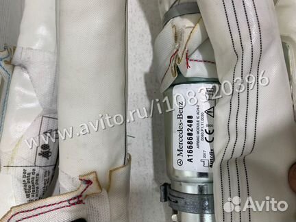 Подушка безопасности шторка правая Mercedes-Benz