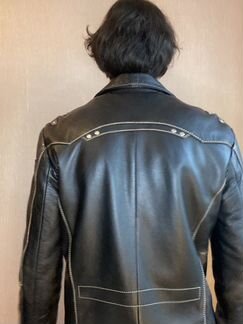 Супер мягкая кожаная утепленная куртка Pretender