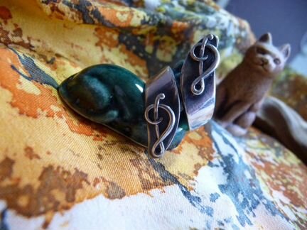 Винтажное серебряное кольцо