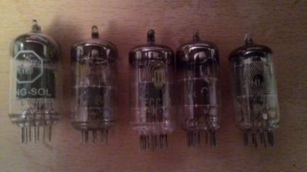 Радиолампы ecc81 ecc84 ef86 12au7