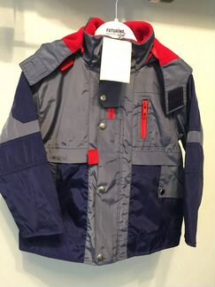 Куртка (новая) для мальчика на флисе