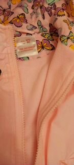 Куртка летняя на девочку р 80