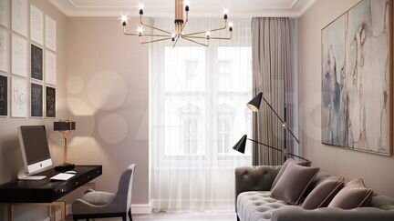 3-к квартира, 87.9 м², 9/32 эт.