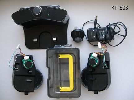 Запчасти робота пылесоса Kitfort KT-503, KT-504