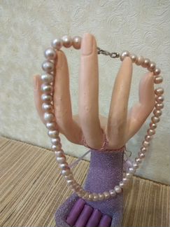 Бусы из натурального жемчуга