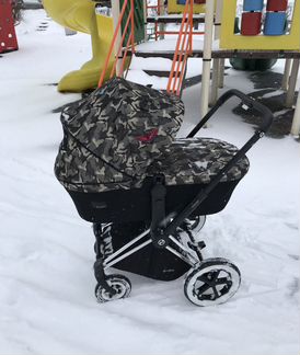Коляска cybex priam lux butterfly 3 в 1