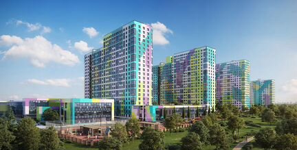 1-к квартира, 45.5 м², 10/25 эт.