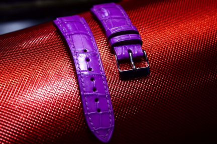 Ремешок для часов из кожи крокодила