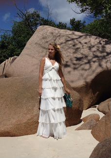 Свадебное /вечернее платье р42-44