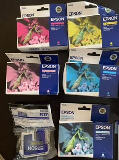 Картриджи Epson новые в упаковке