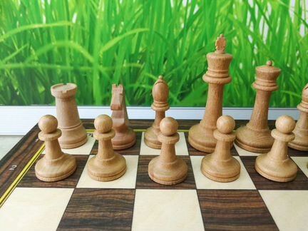 Шахматы деревянные большие качественные