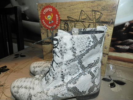 Ботиночки под рептилию