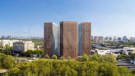 2-к апартаменты, 57.3 м², 11/28 эт.