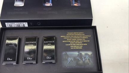 Набор sauvage, 3*10 ml