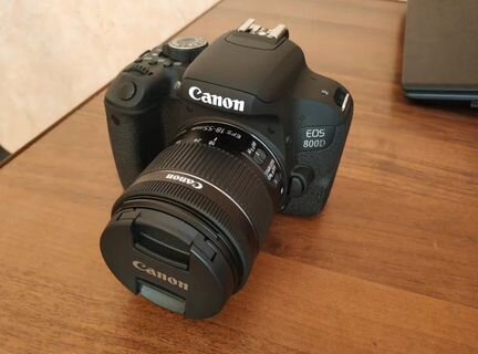 Фотоаппарат Canon EOS 800D 18-55mm IS STM Black