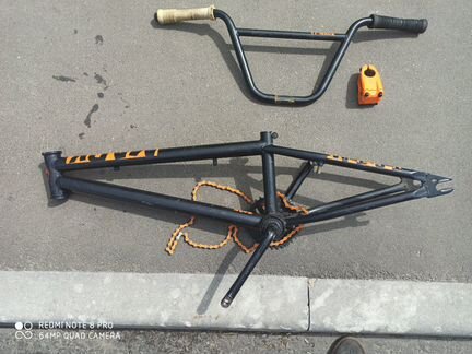 Рама бмх, руль и вынос
