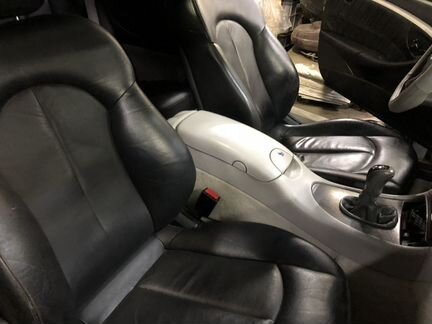 Салон кожа Mercedes CLK W209