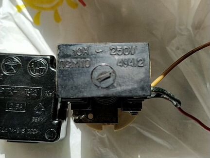 Переключатель реверсивный и таймер по