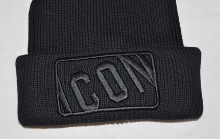 Шапка / Dsquared Icon / новая (черная)