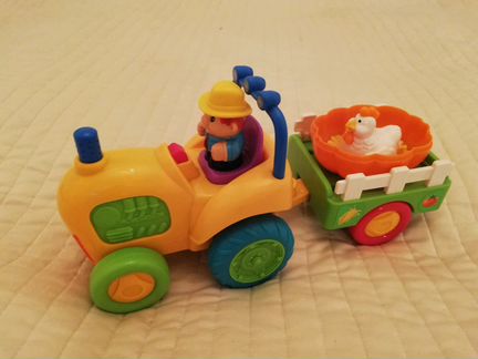 Трактор kiddieland детская игрушка
