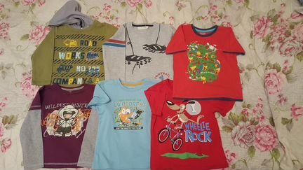 Продаю свитера, рубашки, футболки на рост 104-116