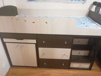 Кровать-чердак