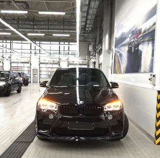 Тюнинг Bmw X5 M F85 губа RKP