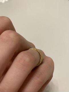 Золотое кольцо Pandora