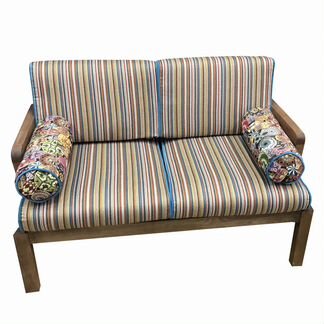 Диван для кафе «Чикаго», рогожка