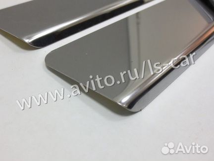 Накладки на пороги Волга с надписью