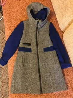 Пальто демисезонное для девочки рост 140см